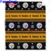 Sports-NFL-Football-Team-Holiday-Gift-Wrap-Pittsburgh-Steelers-Throw-Blanket