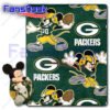 Sports-NFL-Football-Team-Northwest-x-Disney-Mickey-Green-Bay-Packers-Throw-Blanket-fansnook
