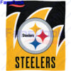 Sports-NFL-Football-Team-Splash-Coral-Pittsburgh-Steelers-Throw-Blanket