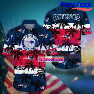 New-England-Patriots-Hawaiian-Shirt-Patriots-Palm-Tree-Navy-Red-White-Stripe