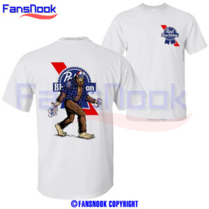 Bigfoot-Pabst-Blue-Ribon-Beer-2-Sided-Shirt