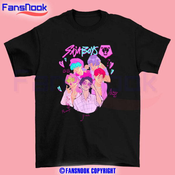 KPop-Demon-Hunters-Saja-Boys-Heartthrob-Shirt