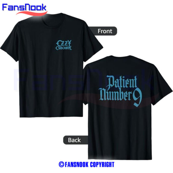 Ozzy-Osbourne-Patient-Number-9-Teal-Logo-Shirt