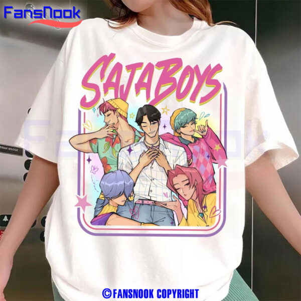 Saja-Boys-Boy-Band-Bootleg-Retro-Movie-Demon-Hunters-Shirt